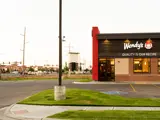 Exterior of front of Wendy's building at Sandcreek Commons