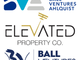 Logo compilation of Ball Ventures Ahlquist, Elevated Property Co., and Ball Ventures