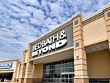 Exterior view of Bed Bath & Beyond building and parking area apart of Central Texas Marketplace