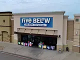 Exterior aerial view of Five Below building and parking area apart of Central Texas Marketplace